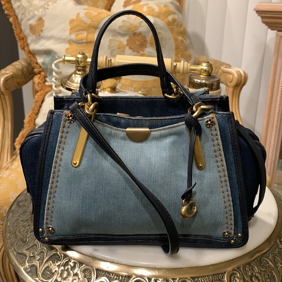 Coach Bags Coach Denim Colorblock Dreamer 2 Satchel Poshmark